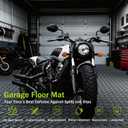 4x8 FT Garage Floor Mat, 3.6mm Extra Thick Diamond Plate
Rubber Flooring Roll for Under Car/Garage/Golf Cart/Motorcycle, Heavy Duty, Non-Slip, Gray