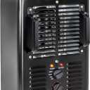 BEYOND HEAT Milkhouse Space Heater, 1300W/1500W Electric Heater with Thermostat, 3 Heat Settings, Safe and Quiet for Home Garage Workshop Warehouse, Black