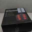 Nekteck Foot Massager with Heat, Shiatsu Heated Electric Kneading Foot Massager Machine for Neuropathy, Plantar Fasciitis, Feet Massage for Pain Relief, Circulation, Ideal Gifts for Man Woman Her Him (Black)