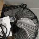 iLIVING 20 Inch Heavy Duty Floor & Wall Mount Fan - 5500 CFM High Velocity, 160-Watt, 3-Speed, Industrial Cooling for Garage, Workshop, Office, Home - UL Listed, Black