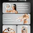 Arm Workout Equipment for Women,Eliminates Flabby Arms,Infinity Hoop for Arms,360° Hand Crank Forearm Trainer, Arm Lifting Device for Home Gym,Shoulder Reliever Ball Swing