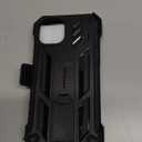 FNTCASE for iPhone 15 Plus Case: Drop Protection Rugged Belt-Clip Holster & Kickstand Military Grade Matte Textured TPU Shockproof Durable Protective Phone Cover 6.7 inch