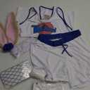 Halloween Costume for Women Basketball Jersey Outfit and Accessories XXL