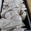 Tribesigns 63 inches Executive Desk and 47" lateral File Cabinet, L-Shaped Computer Desk Home Office Business Furniture with Drawers and Storage Shelves, Office Table,Brown and Black