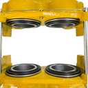4773060350 4775060350 Front Brake Calipers with Bracket Yellow Set