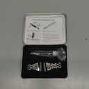 Bling Bands Compatible with Fitbit Versa 4/Sense 2/Versa 3/Sense, Women Dressy Slim Bracelet Metal Replacement Wristbands (Black)