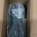 Bakulyor 50pcs Green Artificial Turf Stakes Staples + 50pcs Buffer Washer, 6 Inch 11 Gauge Landscape Staples, Galvanized Lawn Spikes, Heavy Duty Yard Ground Pin for Grass Weed Barrier Sod Fabric