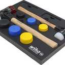 Wiha 83270 14 Piece Split Head Mallet Foam Tray Set