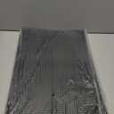 BARsics PVC Bar Service Mat for Cocktail Bartender 18x12 inches (Black 2-Pack)