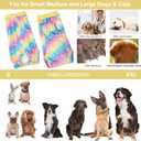 Leekalos Recovery Suit for Dogs After Surgery,Soft Breathable Dog Bodysuit Surgical Recovery Suit,Male Female Dog Neuter Spay Suits Anti Licking Wounds Jumpsuits for Small Medium Large Dogs (Rainbow)