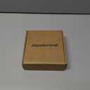 Leather Dog Outdoor Positioner, Tracker for Pet Only iOS System, Smart Location Tracking Leather Collar, Map Reality, Works Worldwide with Any Collar, No Other Fees, Find My, Red