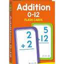 School Zone Addition 0-12 Flash Cards: 56 Cards, 1st Grade, 2nd Grade, Numbers 0-12, Elementary Math, Problem Solving, Addition Problems, Counting, Ages 6+