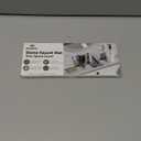 Stone Faucet Mat for Kitchen Sink - Quick Dry Diatomite Sink Splash Guard, Prevents Moisture Buildup & Water Stains, Water Absorbing Stone Tray for Bathroom Countertop (Dark Gray, 20" x 4")