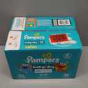 Pampers Diapers - Baby Dry - Size 0, 104 Count, Absorbent Disposable Newborn Diaper (Newborn)