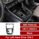 Car Gear Shift Panel Decals for Honda CR-V 2023 2024 2025 2026 Accessories CRV ABS Carbon Fiber Stickers