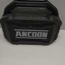 ANCOON Speakers Bluetooth Wireless: 80W(Peak) Loud Speaker with Bass, 20H Playtime, IPX6 Waterproof, Large Jobsite Speakers for Work, Outdoor, Workshop, Garage, Portable Speaker with TWS (Black)