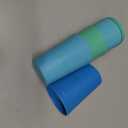 Homestockplus Reusable Wheat Straw Cups with Lid and Straws, 10 Oz Chip Resistant Drinking Cups, Small Water Cups with Silicone Straws - BPA Free Dishwasher Safe for Milk, Drinks, Smoothies (Blue Series)