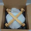 Petygooing Elevated/Raised 15Slanted Ceramic Dog Bowl for Small and Medium Breeds, Tilted Anti Slip Pet Bowl,Food Water Dish with Stand for Cats and Dogs (28 OZ/3.6 Cups) Blue Sky