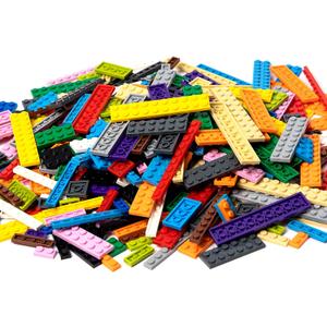 MANNIDOO 360 Pieces Flat Building Plates, 12 Sizes Multipacks Plates Compatible with All Major Brands Building Pieces, Small Flat Platform Base for Building Bricks, 16 Colors