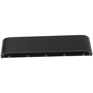 GAROZATION Coat Rack Space-Saving Modern Wall Mounted with Hidden Hooks and Integrated Wood Shelf Black Wooden Entryway Organizer for Bathroom or Living Room