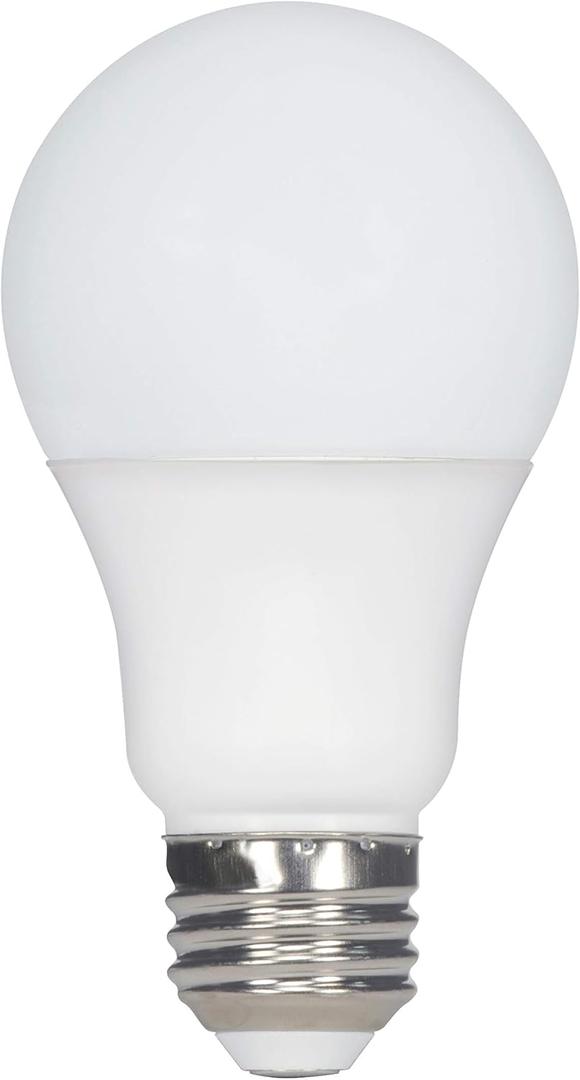 Satco S11406 Econo LED A19 Light Bulb, 60W Replacement, 2700K Warm White, 800 Lumens