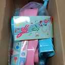 Play Vanity Sets for Girls | Toddler Makeup Vanity Playset with Mirror and Makeup Table for Kids with Piano | Beauty Set with Fashion & Makeup Accessories