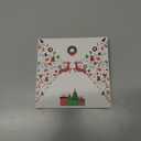 Nativity Christmas Decorations, 3.5 Inch Ceramic Religious Christmas Ornament, Christmas Tree Ornaments, Christian Gifts for Kids, Religious Gifts for Women, Xmas Gifts for Mom, Merry (Birth of Jesus)