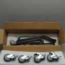 Medium BGE Nest,Grill Stand for BGE Accessories, Rolling Nest with Heavy Duty Locking Caster Wheels Powder Coated Steel for BGE Smoker Kamado Joe Grill Stand Accessories