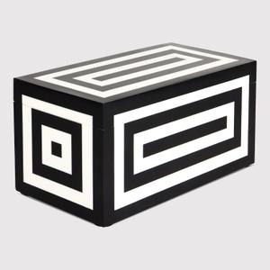 Handicrafts Home Decorative Organizer Box 10x5 – Large Keepsake Box with Lid, Modern Decorative Storage Box, Bohemian Coffee Table Décor, Jewelry & Memory Box, Decorative Accent Box for Home Décor
