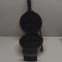 Bella Classic Rotating Belgian Waffle Maker with Nonstick Plates, Removable Drip Tray, Adjustable Browning Control and Cool Touch Handles, Black (4.67 lb.)