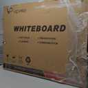 VIZ-PRO Magnetic Foldable Whiteboard, 48 x 36 Inches, Dry Erase Wall Mounted Board for School Office and Home