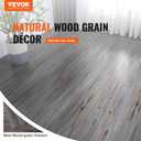 VEVOR Peel and Stick Floor Tile 36" x 6", 36 Tiles Self Adhesive Vinyl Floor, 0.62 mm Thick, Vintage Wood Grain DIY Flooring Tiles for Bedroom, Living Room, Bathroom (54 Sq.Ft/Box)