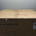 EJUNQ Mid Century Modern Accent Chair Upholstered ArmchairComfy Reading Chair with Wood LegsFabric Single Sofa Chair for Living Room Bedroom Small Spaces (1, Black)