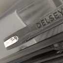 DELSEY PARIS Helium Aero Hardside Expandable Luggage with Spinner Wheels, Titanium, Checked-Medium 24 Inch