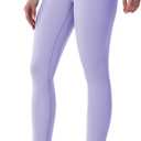 Sunzel Womens Workout Leggings with High Waist Tummy Control (L)