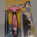 Sinko Deshedding Tool for Dogs & Cats, Pet Grooming Brush, Skin Friendly Deshedding Tool, Dog Brush for Shedding, Effectively Reduces Shedding by up to 95% for Short Medium Long Pet Hair (Pink)