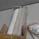 Persilux Blackout Roller Shades for Window Blinds,Cordless,Linen Fabric,Thermal Insulated Fabric UV Protection Shades for Home,Office,Bedroom,Door,Blackout-Light Brown,31" W X 72" H