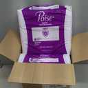 Poise Incontinence & Postpartum Pads for Bladder Leaks, 5 Drop Maximum Absorbency, Long Length, 84 Count