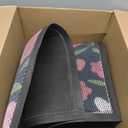 Front Door Mat, Heavy Duty Non-Slip Rubber Dirt Trapper 35.5"x24"