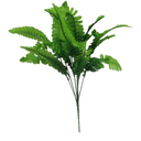 Cabilock 2pcs Heads Simulation Artificial Plants Fake Grass Greenery Succulents Plants Decor Tropical Leaves Decoration