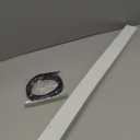 1" x 32" White Aluminum Storm Door Sweep Replacement Weatherproof Bottom Seal for Security Doors (1, 32Inch-White)