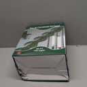 WATERGLIDE 49FT Lighted Christmas Green Garland with 100 Count Clear String Lights, Pre-lit Long Artificial Greenery Garlands, Plug in Holiday Decorative Lights for Indoor Outdoor Decor (Warm White)