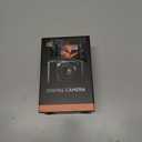 Digital Camera 4K for Photography and Video, 56MP Autofocus Vlogging Camera for YouTube, 3" 180 Flip Screen & 16X Digital Zoom, Compact Travel Cameras with 32GB SD Card for Beginners & Adults (Black)