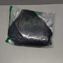 MitoVilla No Hooks Needed Black Ombre Waffle Shower Curtain Liner Set, Modern Waffle Weave Heavy Duty Fabric Cloth Shower Curtain with Snap-in Liner for Luxury Neutral Hotel Spa Bathroom Decor (72"W x 74"L (Pack of 1))