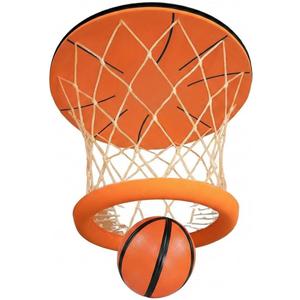 Hanging Indoor Ceiling Basketball Hoop - Mini Ceiling Mounted Sports Swish Hoop