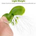 balacoo 36 Pcs Mini Fake Duckweed, Fish Tank Artificial Floating Duckweed, Plastic Aquarium Floating Plants for Fish Tank Pond Landscape Decor