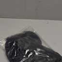 Topcosplay Kids Girls Wednesday Wig Black Long Straight With 2 Braids Halloween Costume Wigs