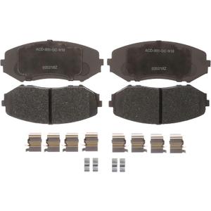 ACDelco Silver 14D1188CHF1 (19383252) Ceramic Front Disc Brake Pad Set