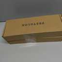 2 x Halloween Ghost Decor - 3PCS Primitive Wooden Ghost Kit for Farmhouse Table Centerpieces Shelf Mantel Kitchen Decor (Set of 3, Natural)