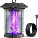 Buzbug LED Bug Zapper Indoor Outdoor, LED Bulbs Up to 50,000 Hours, 6.5ft Power Cord, High-Voltage, Sustainable Less Power, Mosquito Zapper, Fly Trap Mosquito Trap, Fly Killer Fly Zapper -MO005B